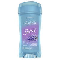 Secret Fresh Secret Fresh Clear Gel Antiperspirant and Deodorant, Relaxing Refreshing Lavender, 2.6 oz, 2.6 Ounce