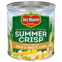 Del Monte Summer Crisp Whole Kernel Gold & White Gold & White Corn, 11 Ounce