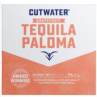 Cutwater Tequila Paloma 4 Pack Cans, 48 Ounce