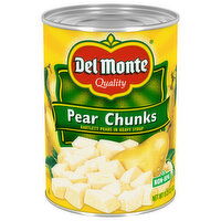 Del Monte Pear, Chunks, 15.25 Ounce