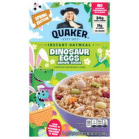 Quaker Dinosaur Eggs Brown Sugar Instant Oatmeal, 8 Each