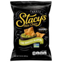 Stacy's Baked Fire Roasted Jalapeno Pita Chips, 7.33 Ounce