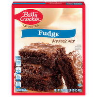 Betty Crocker Brownie Mix, Fudge, 16.3 Ounce