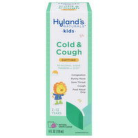 Hyland's Naturals Cold & Cough, Daytime, Kids, Natural Grape Flavor, 4 Fluid ounce