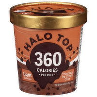 Halo Top Ice Cream, Light, Chocolate Ice Cream Cake, 1 Pint