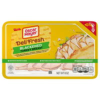 Oscar Mayer Deli Fresh Blackened Turkey Breast, 8 Ounce