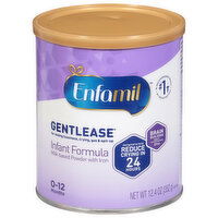 Enfamil Gentlease Infant Formula, Milk-Based Powder with Iron, 0-12 Months, 12.4 Ounce