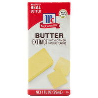 McCormick Butter Extract With Other Natural Flavors, 1 Fluid ounce