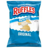 Ruffles Original Potato Chips, Party Size, 13 Ounce