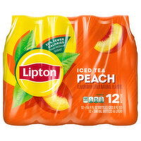 Lipton Iced Tea, Peach, 12 Each