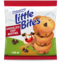 Entenmann's Little Bites Chocolate Chip Mini Muffins, Individual, 4 count, 1.65 oz, 4 Each