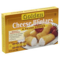 Golden Blintzes, Cheese, 6 Each