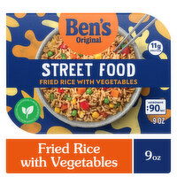 Ben's Original Fried Rice, with Vegetables, Street Food, 9 Ounce