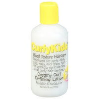 CurlyKids Defining Lotion, Creamy Curl, 6 Fluid ounce