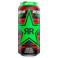 Rockstar Xdurance Energy Drink, Sugar Free, Super Sour Green Apple, 16 Fluid ounce