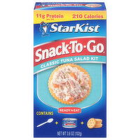 StarKist Snack-To-Go Classic Tuna Salad Kit, 3.6 Ounce