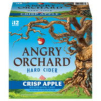 Angry Orchard Hard Cider, Crisp Apple, 12 Each