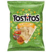 Tostitos Tortilla Chips, Triangles, Hint of Lime Flavored, 11 Ounce