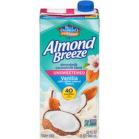 Almond Breeze Unsweetened Vanilla Almondmilk Coconutmilk Blend, 32 Fluid ounce