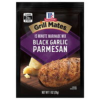 McCormick Grill Mates Black Garlic Parmesan Marinade Mix, 1 Ounce