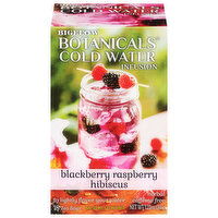 Bigelow Botanicals Caffeine Free Blackberry Raspberry Hibiscus Cold Water Infusion, 18 Each
