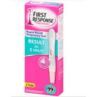 First Response Pregnancy Test Rapid Result, 2 Each