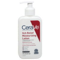 CeraVe Moisturizing Lotion, Itch Relief, 8 Fluid ounce