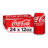 Coca-Cola Soda Soft Drink, 24 Each