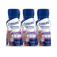 Ensure Nutrition Shake, High Protein, Milk Chocolate, 6 Each