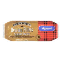 Brunswick Kippered Herring Fillets Seafood Snacks, 3.53 Ounce