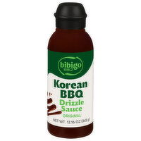 Bibigo Drizzle Sauce, Original, Korean BBQ, 12.16 Ounce