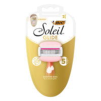 BiC Soleil Razor, Glide, 5 Blades, 2 Each