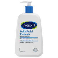 Cetaphil Facial Cleanser, Daily, 8 Fluid ounce