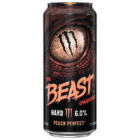 Monster The Beast Unleashed Malt Beverage, Peach Perfect, 1 Pint