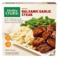 Healthy Choice Balsamic Garlic Steak, Frozen Meal, 11 Ounce