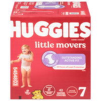 Huggies Little Movers Disney Baby 7 (Over 41 lb) Diapers (41+ lbs (19+ kg)), 42 Each