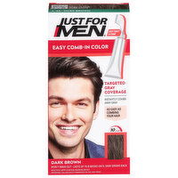 Just For Men Easy Comb-In Color, Dark Brown A-45, 1 Each