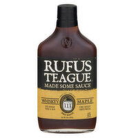 Rufus Teague Maple Whiskey Barbecue Sauce, 16 Ounce