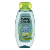 Garnier Whole Blends Refreshing Shampoo, Coconut Water & Aloe Vera, 12.5 Ounce