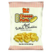 Old Dutch White Cheddar Mini Cheese Puffs, 8.5 Ounce