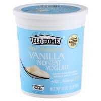 Old Home Yogurt, Nonfat, Vanilla, 32 Ounce