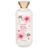 Bodycology 2 in 1 Cherry Blossom Body Wash & Bubble Bath, 16 Fluid ounce