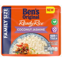 Ben's Original Ready Rice Rice, Coconut Jasmine, Family Size, 17.3 Ounce