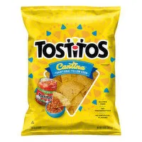 Tostitos Tortilla Chips, Cantina, Traditional Yellow Corn, 13 Ounce