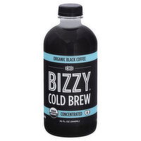 Bizzy Black Coffee, Organic, Concentrated, Cold Brew, 32 Ounce