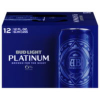 Bud Light Platinum Beer, 12 Each