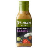 Panera Bread Vinaigrette & Marinade, Low Sodium, Balsamic, 12 Fluid ounce