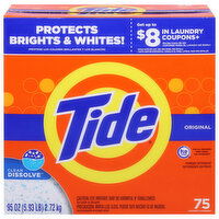 Tide Powder Detergent, Original, 95 Ounce