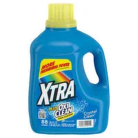 Xtra Detergent, Crystal Clean, 136.4 Fluid ounce