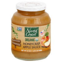 North Coast Apple Sauce, Organic, Honeycrisp, 24 Ounce